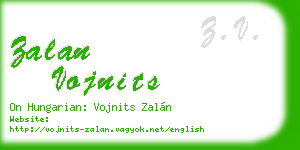 zalan vojnits business card